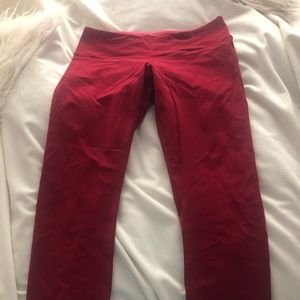 Lululemon wonderunder crops